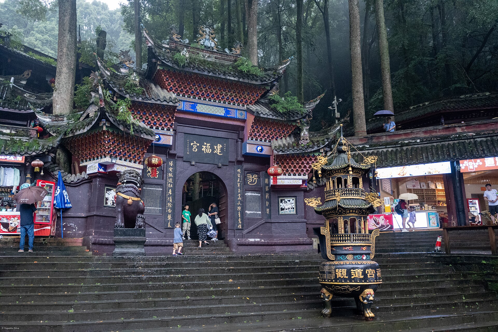 Paisaje del excursión privada al Monte Qingcheng y Dujiangyan
