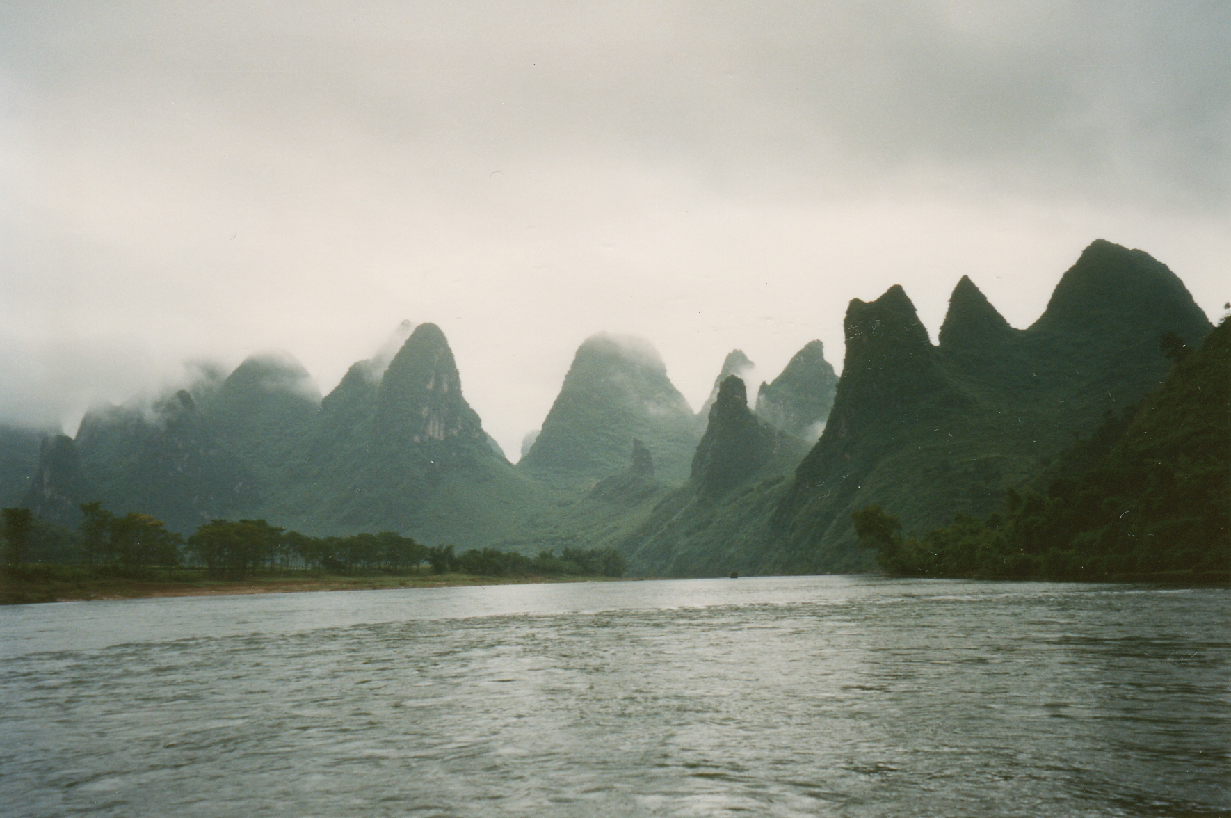 Otra vista del recorrido en Guilin