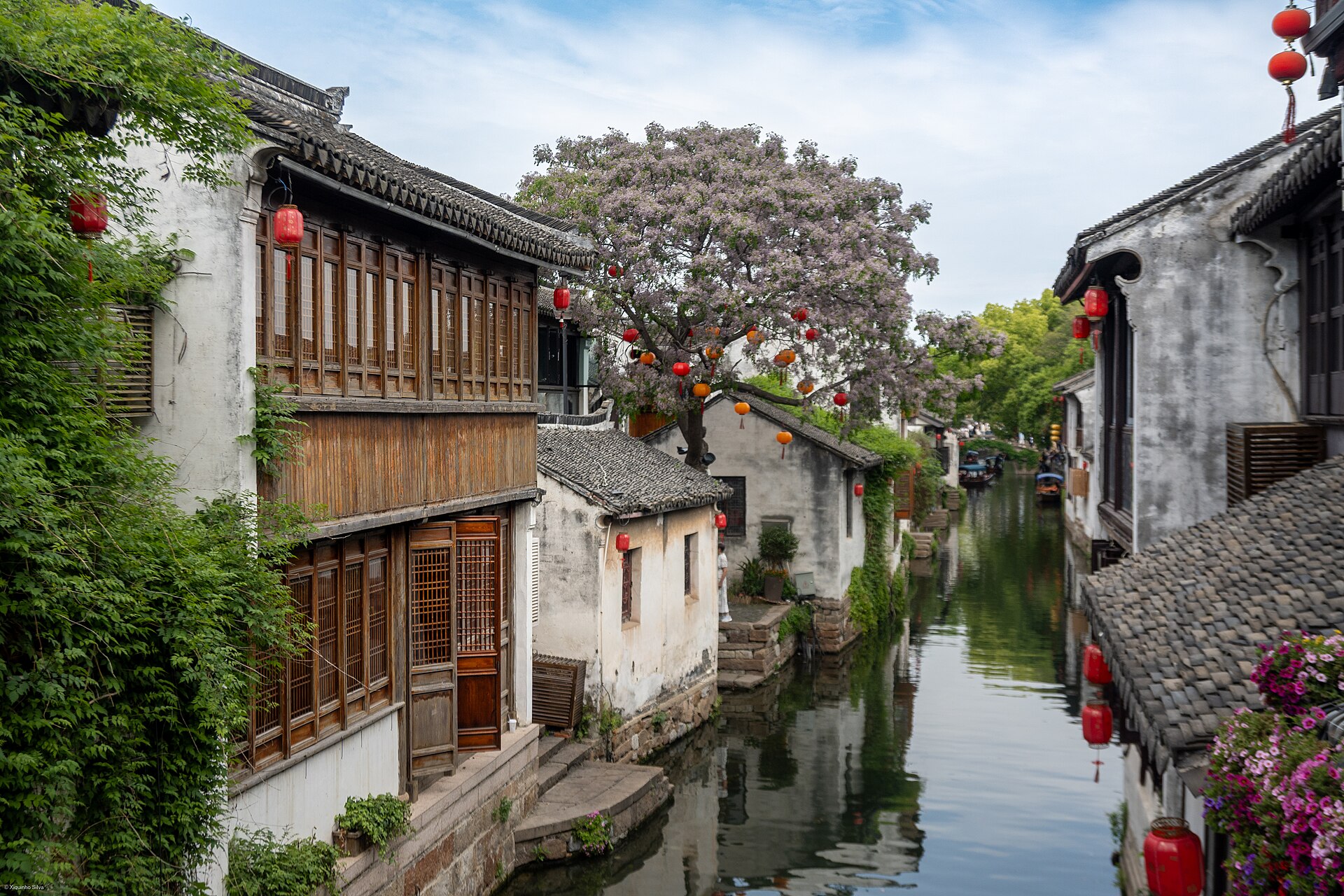 Puentes gemelos de Zhouzhuang