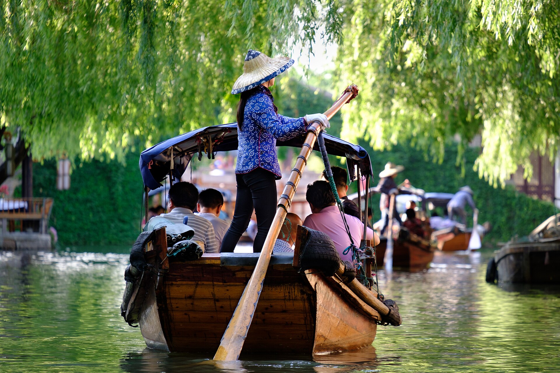 Casa tradicional de Zhouzhuang