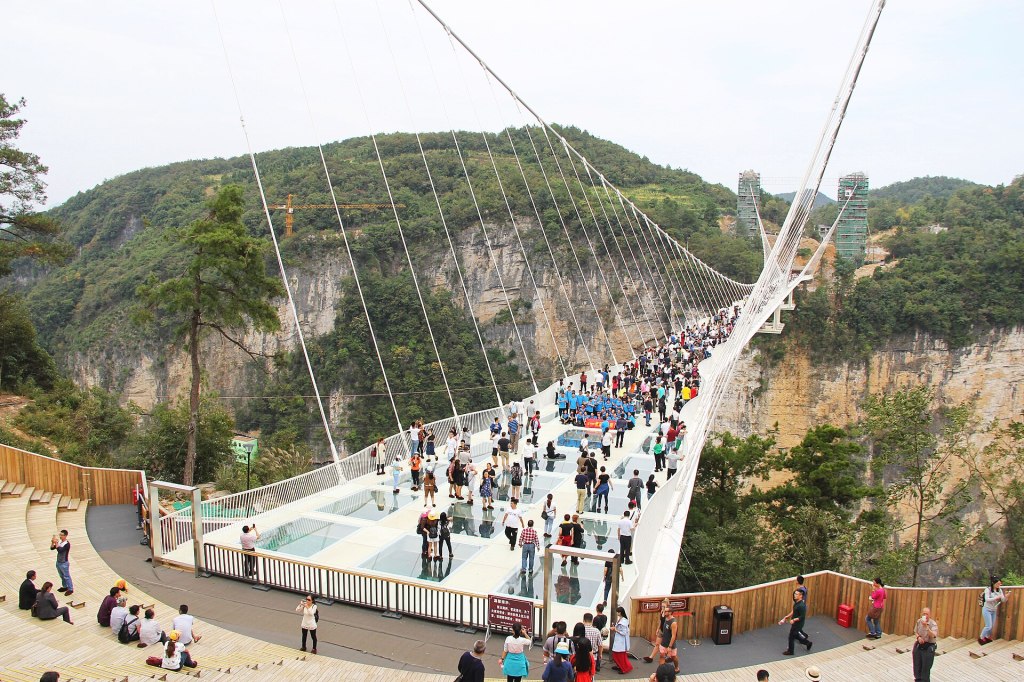 Tour privado al Gran Cañón de Zhangjiajie y su puente de cristal