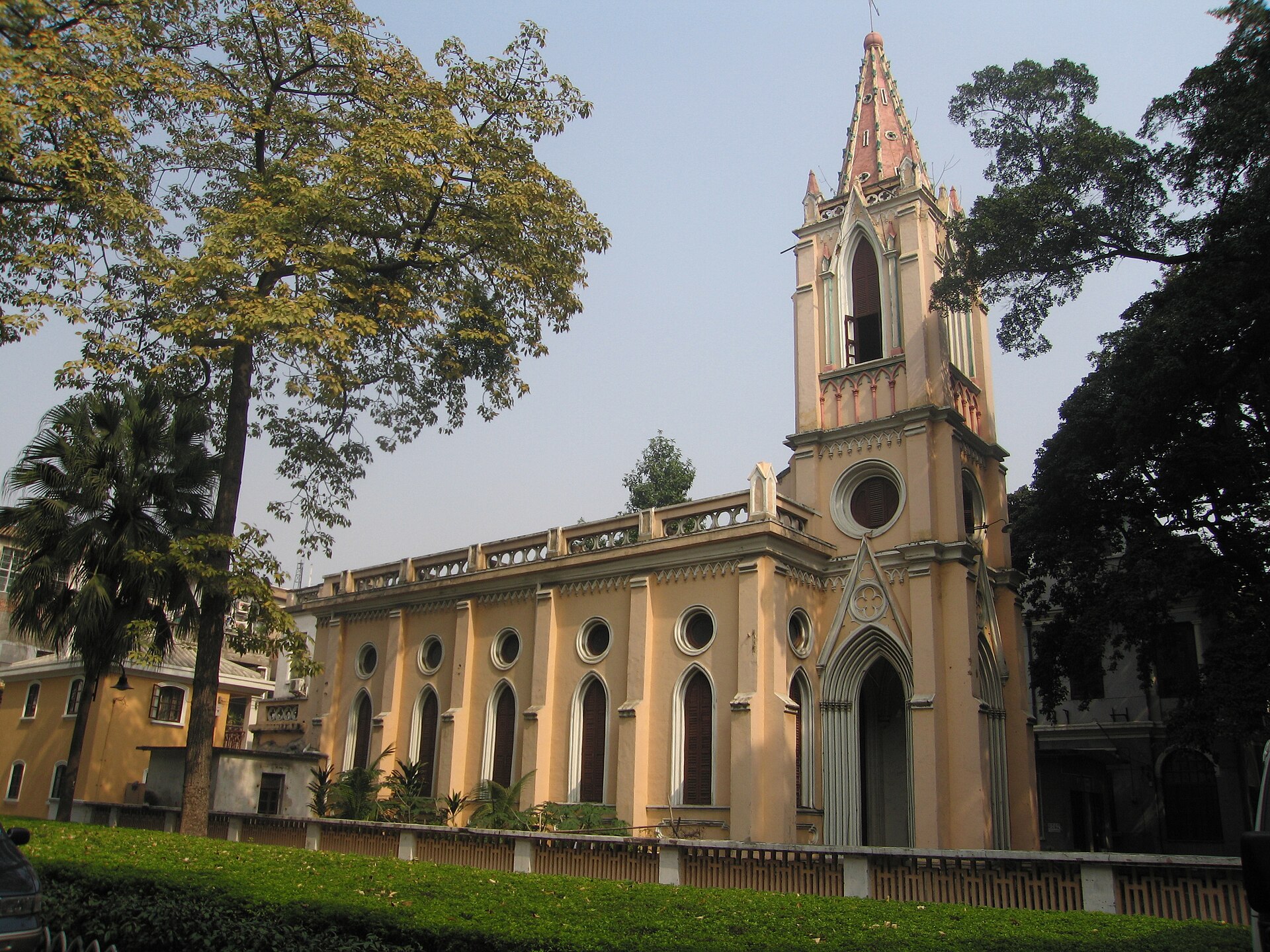 Edificios coloniales de la isla de Shamian, Guangzhou