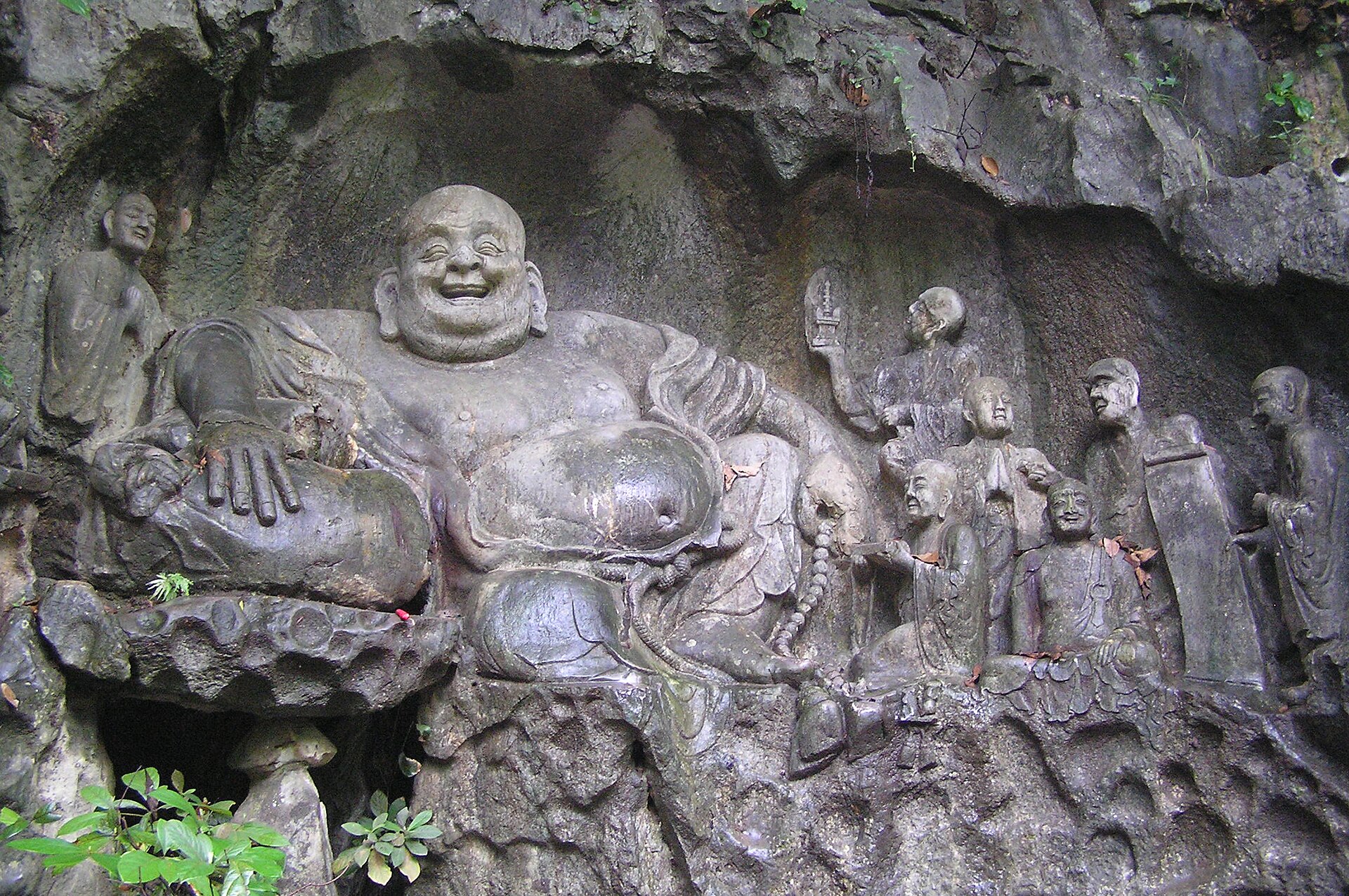 Tallas de Feilai Feng, Hangzhou