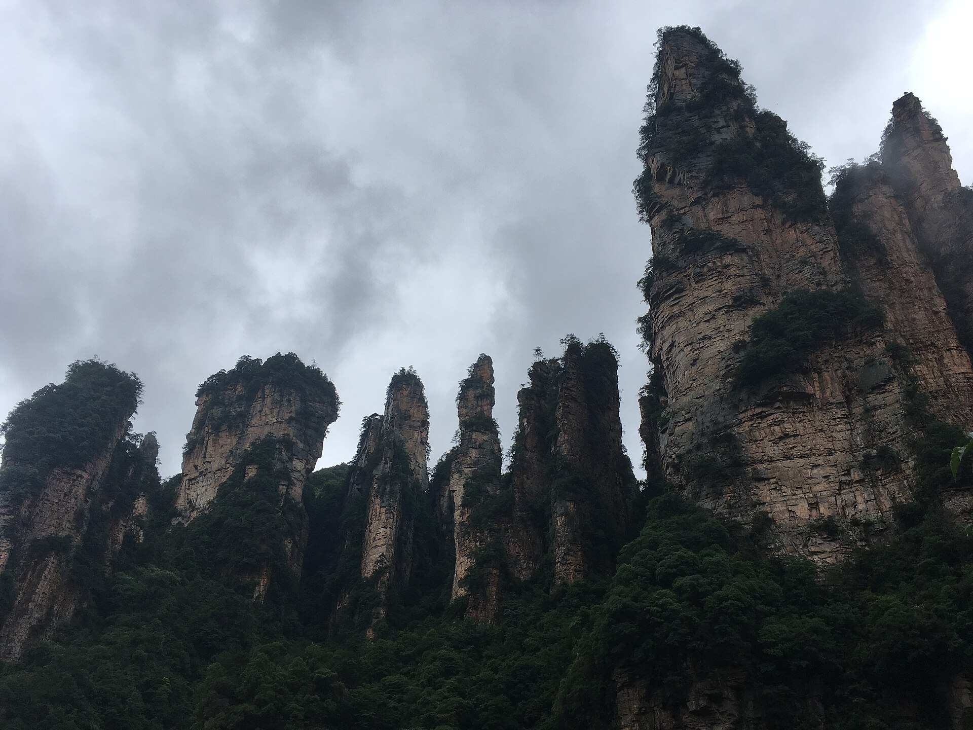 Paisaje del tour privado al Parque Nacional de Zhangjiajie (Avatar)