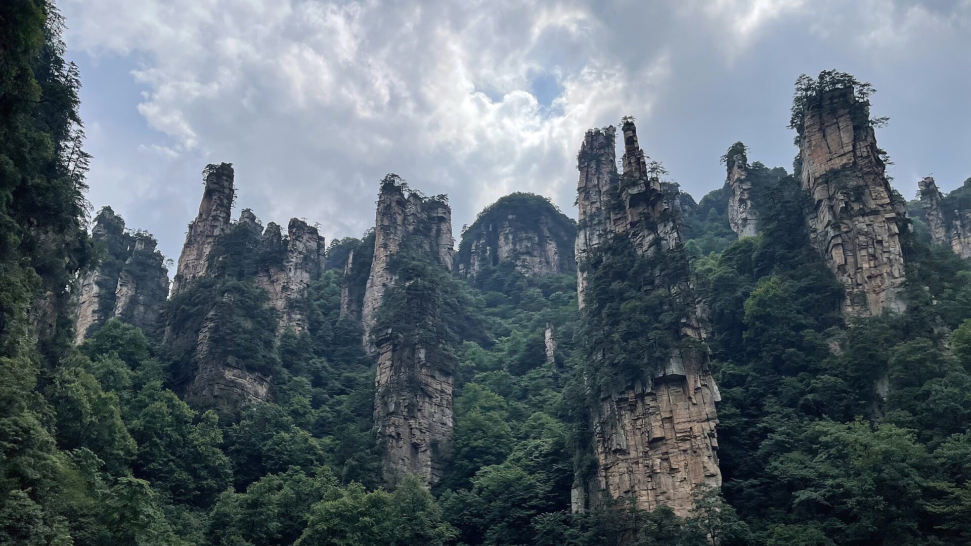 Paisaje del tour privado de 3 días por Zhangjiajie