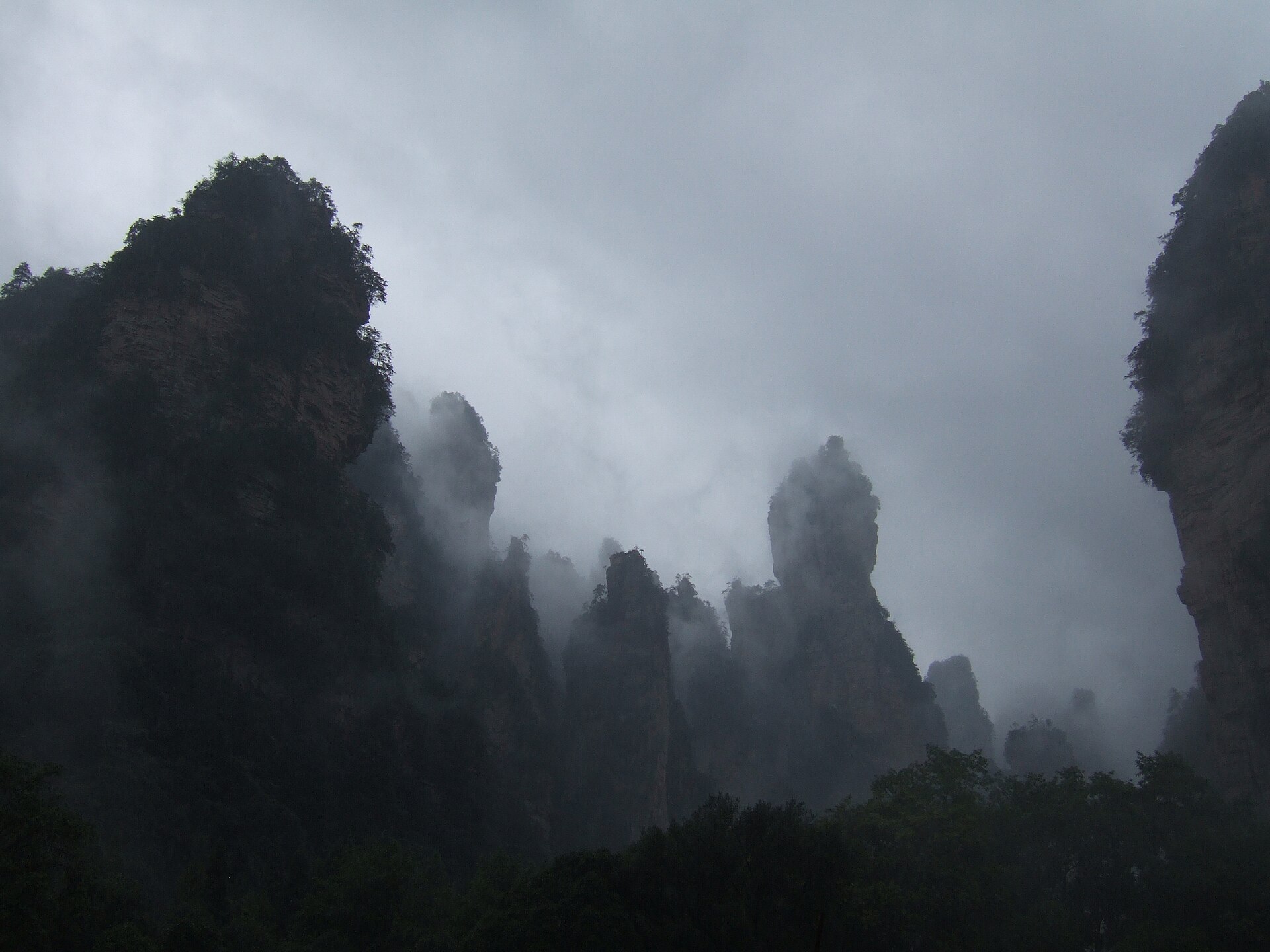 Días 1 y 2: Parque Nacional, Zhangjiajie